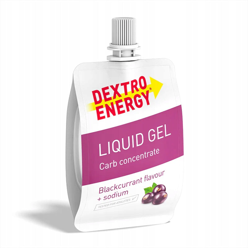Dextro Energy Liquid Gel Blackcurrant Flavoured Energy Gel with Sodium