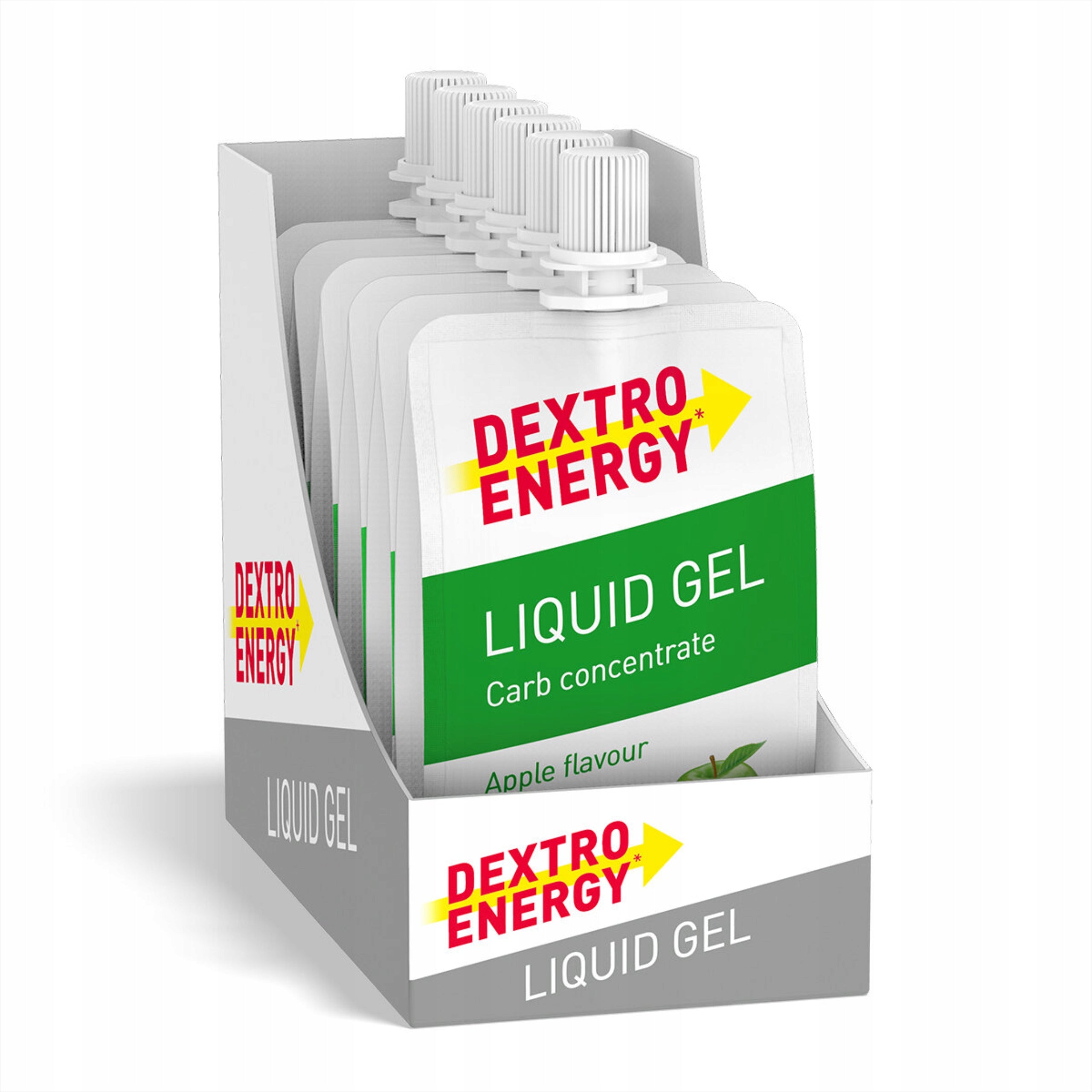 Dextro Energy Liquid Gel apple flavoured energy gel Expiration date at least 1 year from the date of purchase