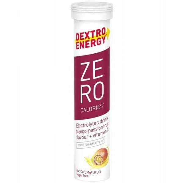 Dextro energy zero calories - electrolyte tablets, mango-passion fruit flavour