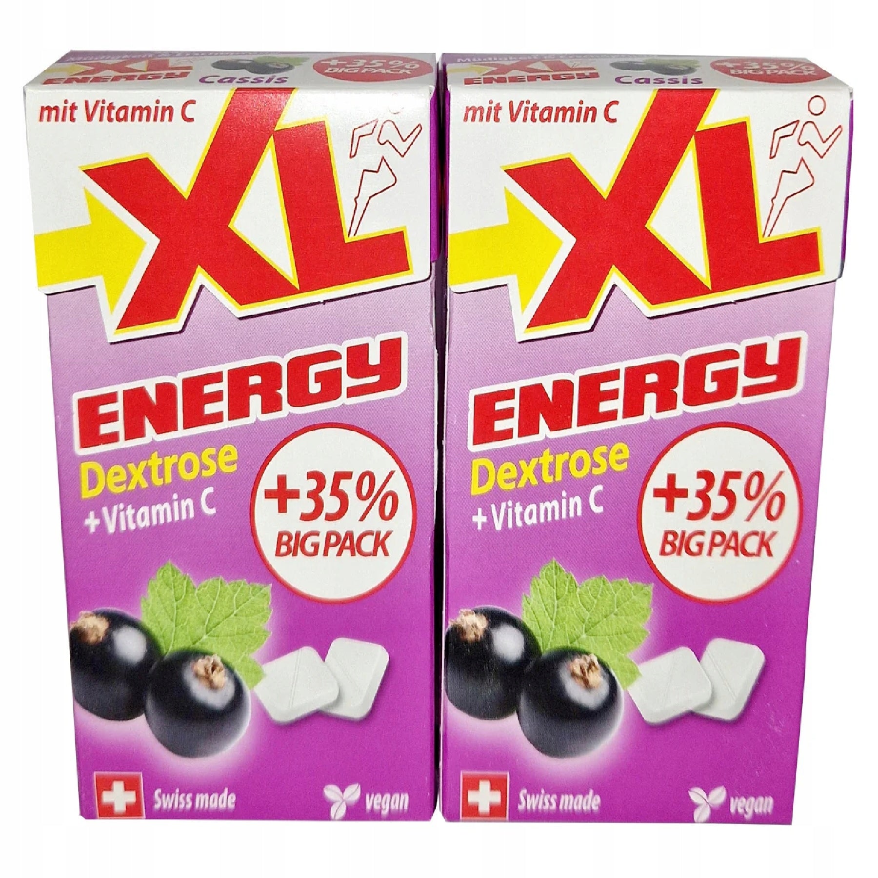 Dextrose Enargy XL Glucose Black Currant 135g from Germany