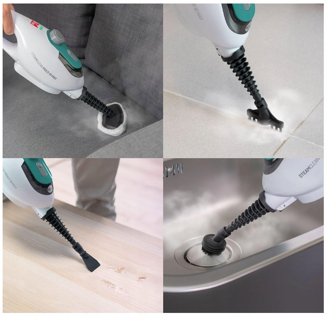 Di4 Multi10 Max Steam Mop 10 in 1 1500 in 380 ml Quick Cleaning Power 1500 W