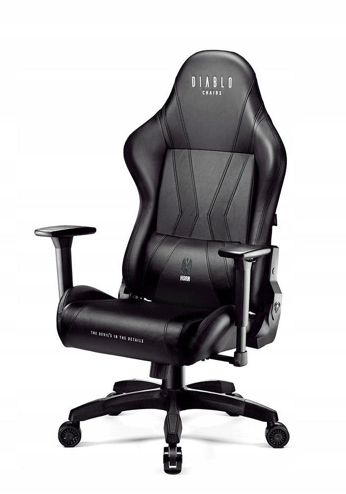 Diablo X-Horn 2.0 Normal Size Gaming Chair Black Furniture depth 68 cm