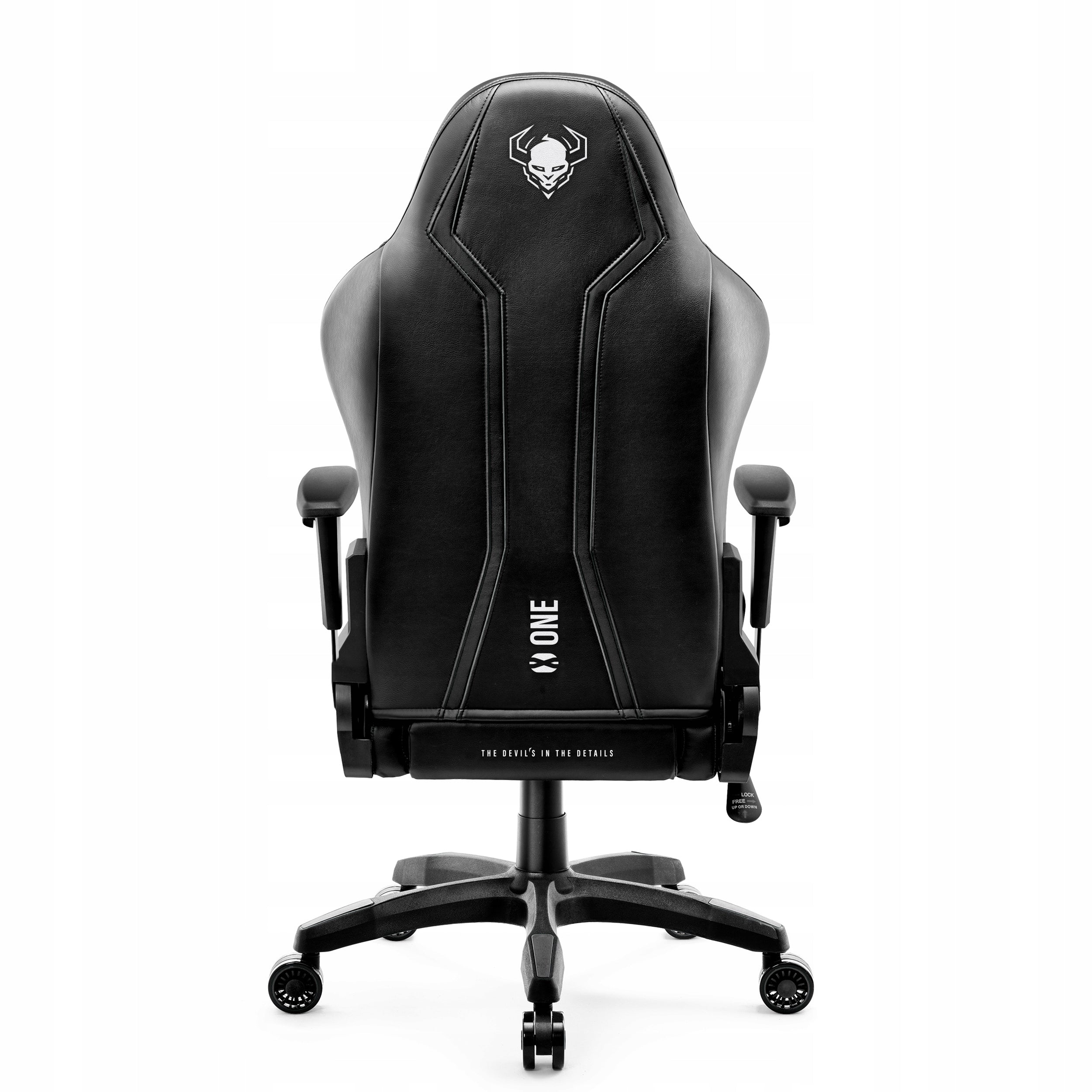 Diablo X-One 2.0 King Size Gaming Chair Black and Black Furniture depth 72 cm