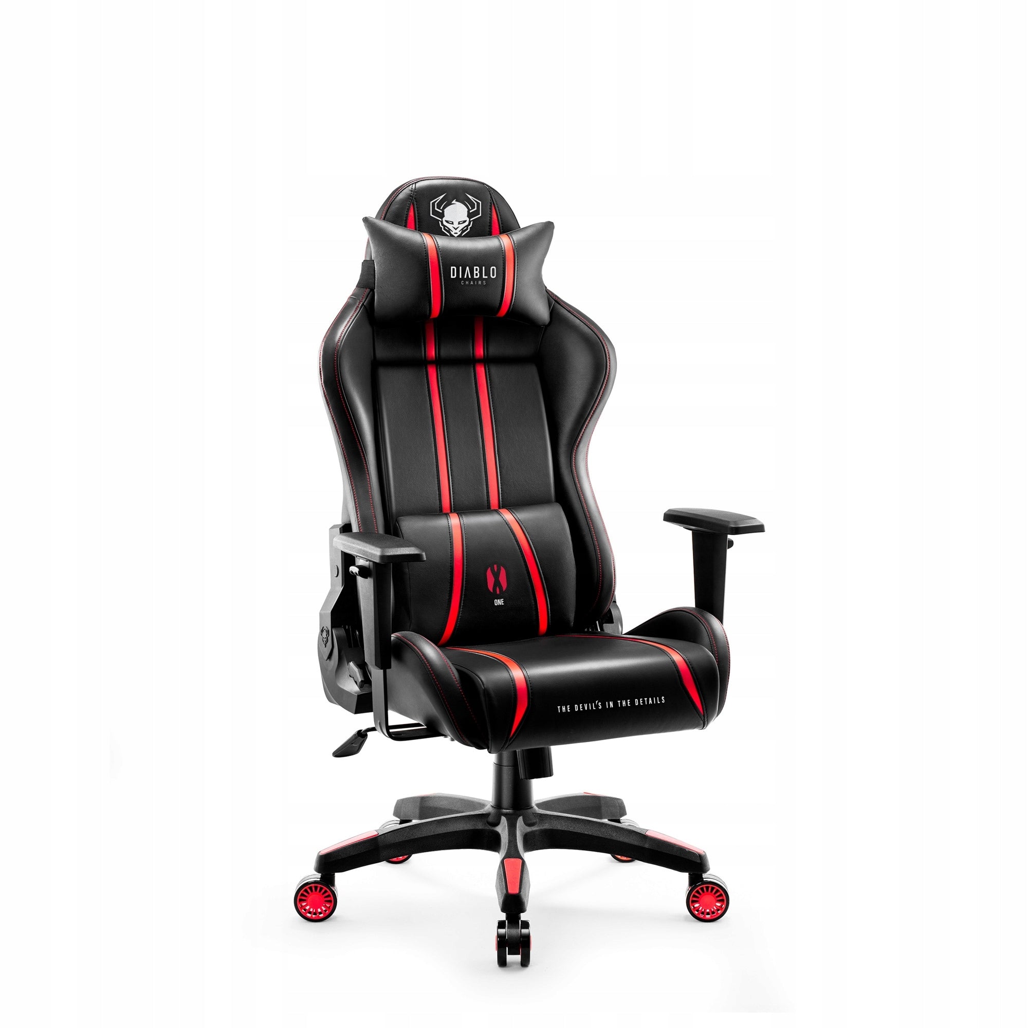 Diablo X-One 2.0 Small Black and Red Gaming Chair for Kids