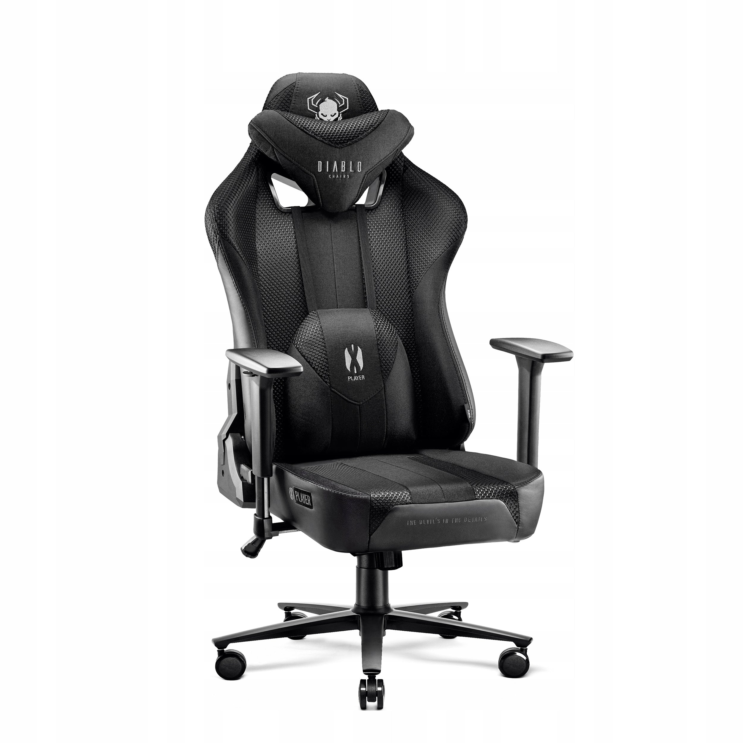 Diablo X-Player 2.0 Gaming Chair Material Normal Size: Black & Black