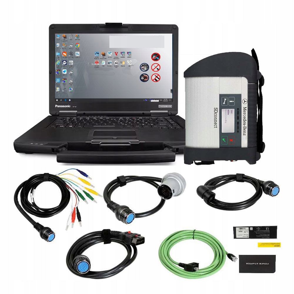 Diagnoscope Mercedes Benz XENTRY + Laptop dell Sd connect c4 STAR DIAGNOSIS