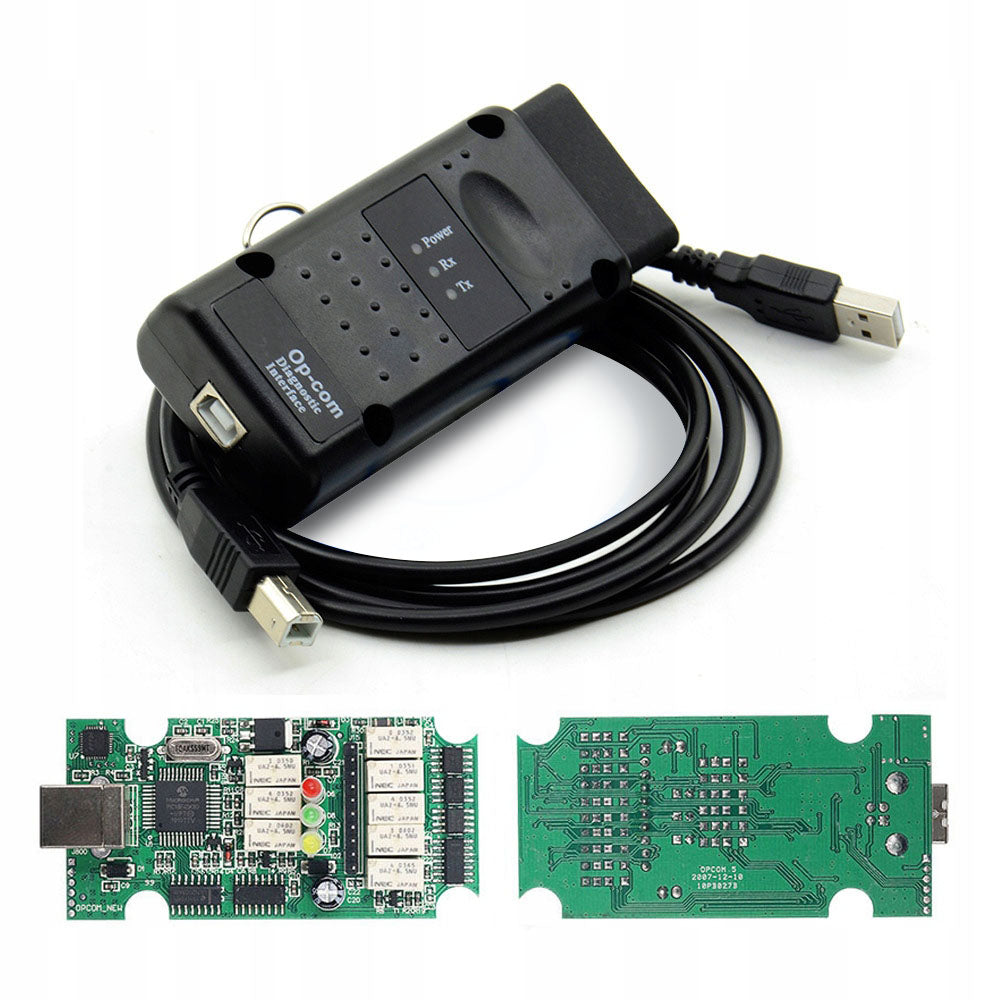 Diagnostic Interface for Scanner Cable Diagnosis OBD2 OP-COM V1.99 Manufacturer code 4069803673695