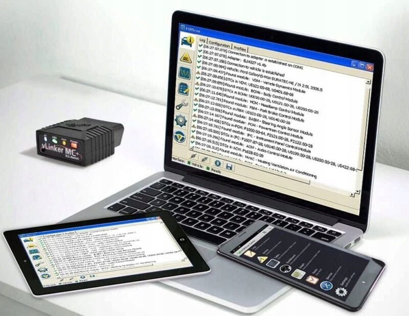 Diagnostic interface Vgate vLinker MC+ BT4.0 Bimmercode FORScan MotoScan Brand Vgate
