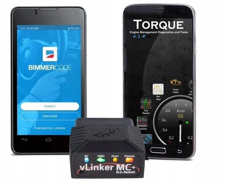 Diagnostic interface Vgate vLinker MC+ BT4.0 Bimmercode FORScan MotoScan EAN (GTIN) 5904890345638