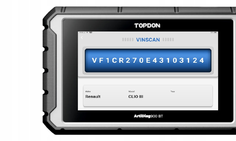 Diagnostic tester TOPDON ArtiDiag900 BT with touch screen Brand Topdon