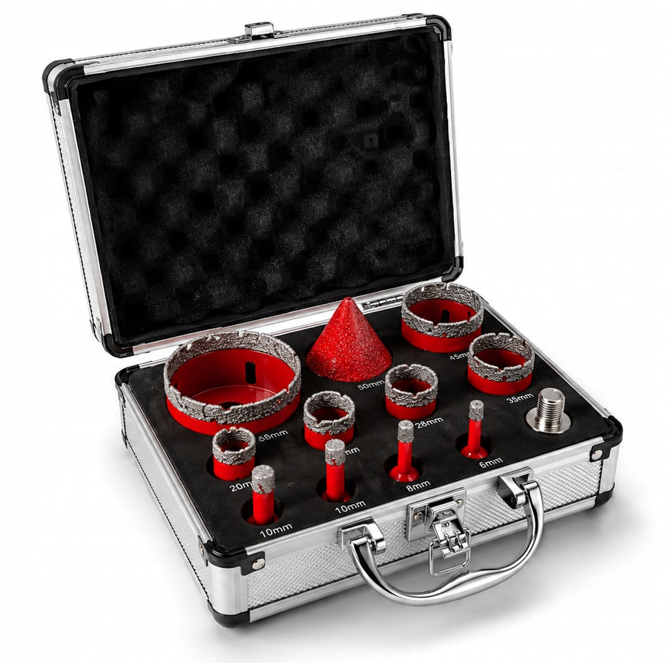 Diamond Hole Saws for Gres Concrete Stone Tiles M14 Lace 6-68 mm EAN (GTIN) 5906954294401