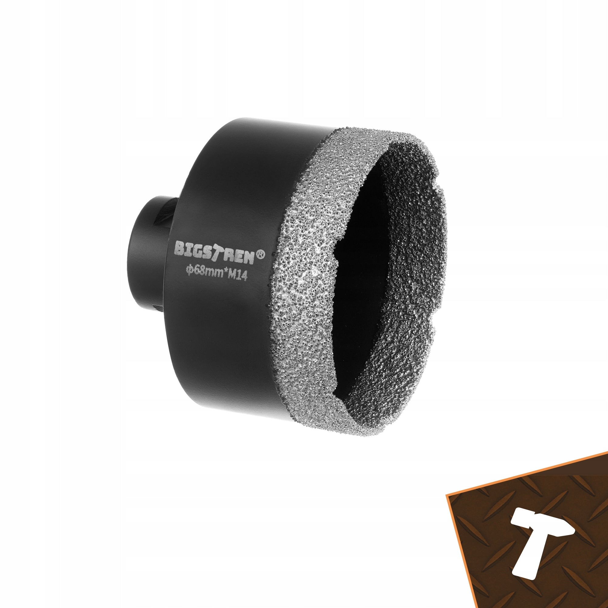 Diamond hole saw BIGSTREN 6-68 mm for concrete stoneware M14 Customs tariff code 82075010