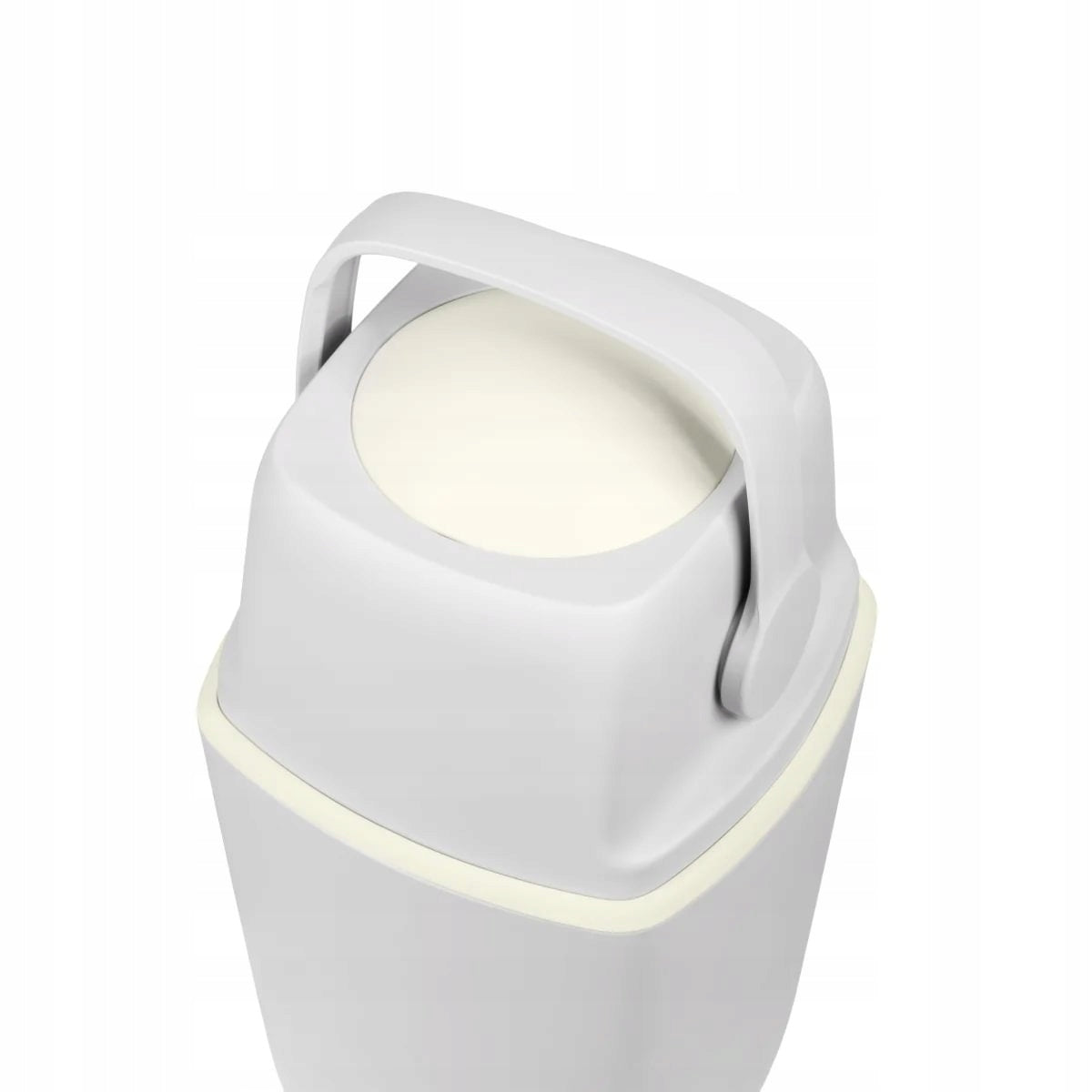 Diaper Basket with Odor Lock (Air)Well Color White Kind diaper pail