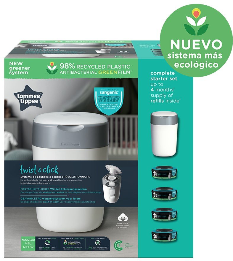 Diaper basket Tommee Tippee Twist & Click + 4 refills Brand Tommee Tippee