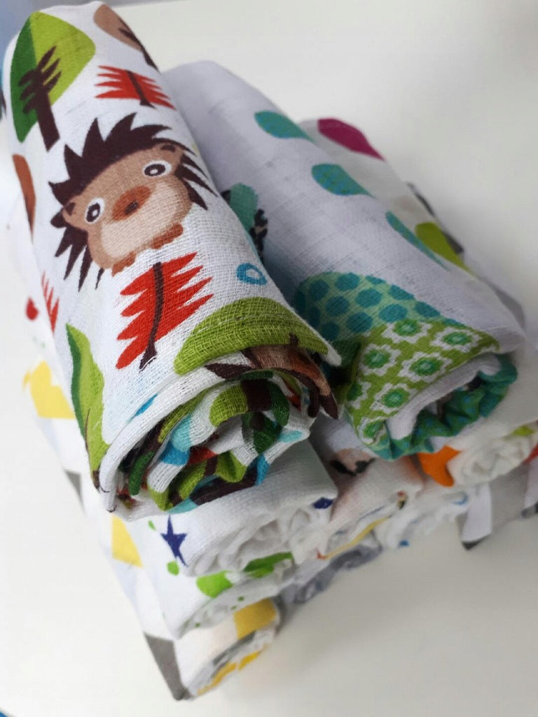 Diaper tetra colorful diaper 80x70cm,