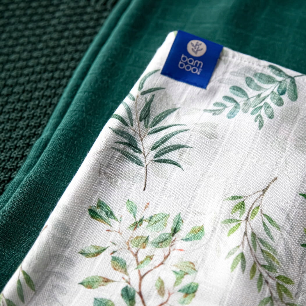 Diapers 100% bamboo Olive orchard 65x65 cm Brand Texpol