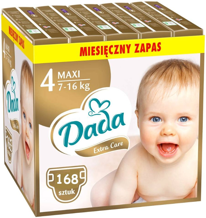 Diapers Dada Extra Care Size 4 168 pcs.