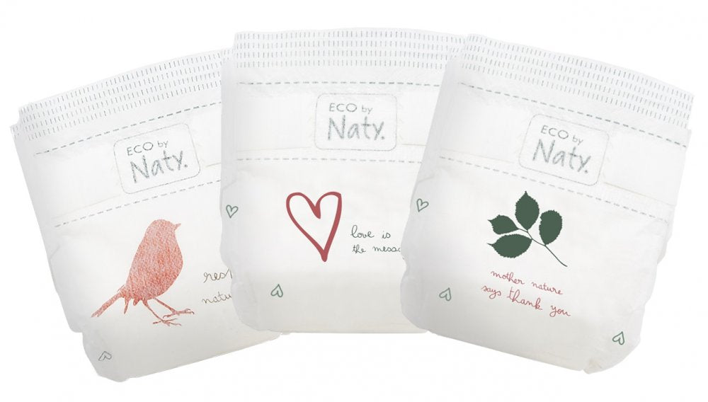 Diapers Eco by Naty 2 3-6kg 33 pieces Manufacturer code Eco by Naty 3