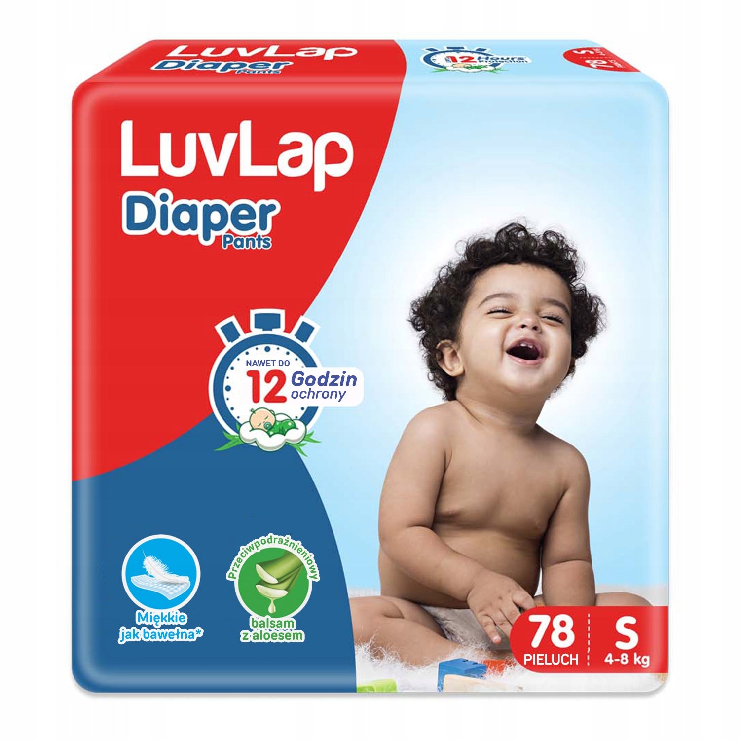 Diapers For Children size 3, 4-8kg, 78 pcs with aloe vera 12h Protection EAN (GTIN) 5905655095584