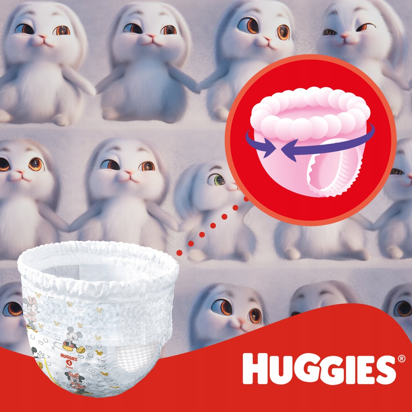 Diapers Huggies Little Movers Pants Size 5 (12-17kg) 68pcs Brand Huggies