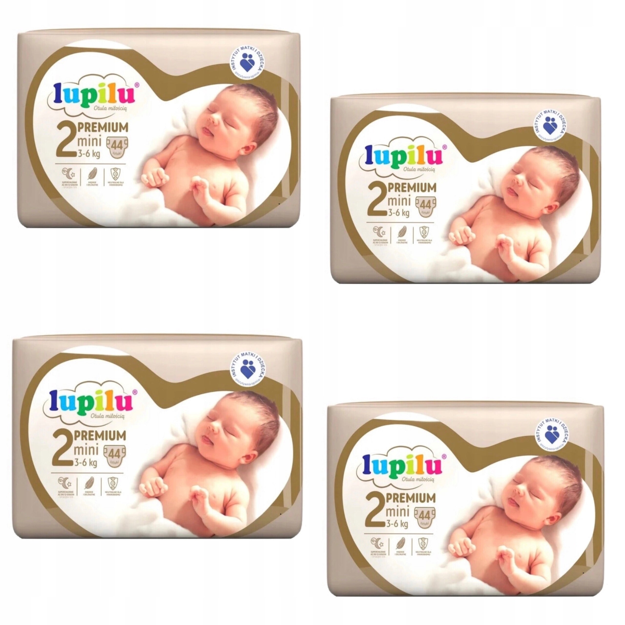 Diapers LUPILU PREMIUM MINI 2 Size 2 176 pcs.