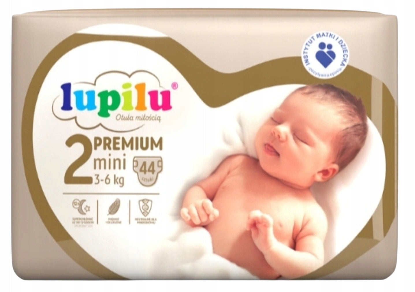 Diapers Lupilu Premium Size 2 44 pcs. Packaging status original