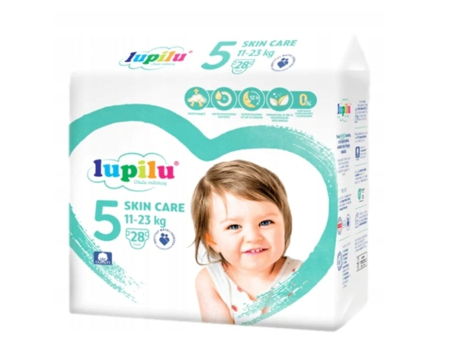 Diapers Lupilu Skin Care Size 5 28 pcs.