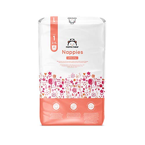 Diapers Mama Bear Nappies Ultra Dry Size 1 48 pcs.