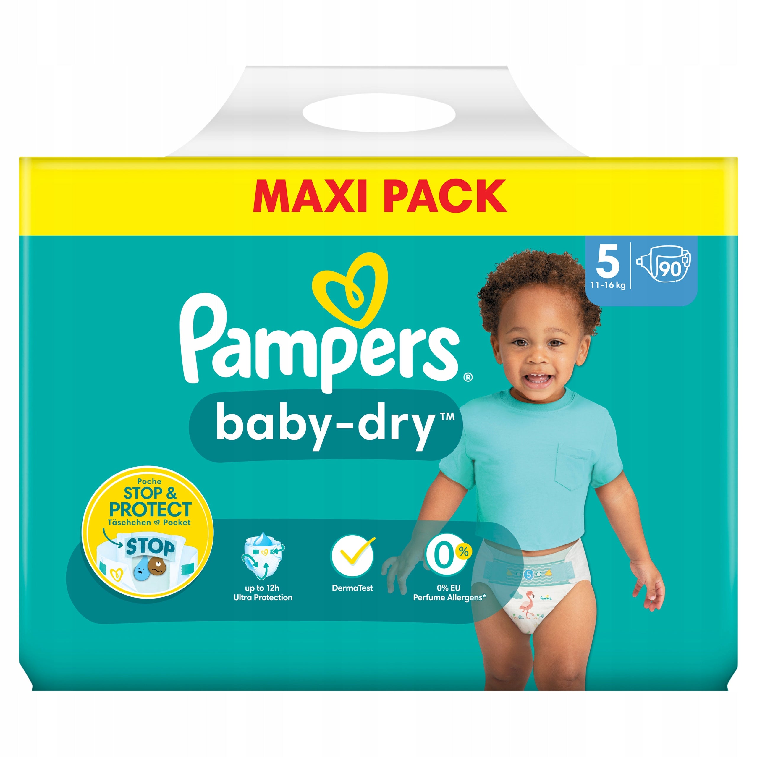 Diapers Pampers Active Baby dry 5 90 pcs Brand Pampers