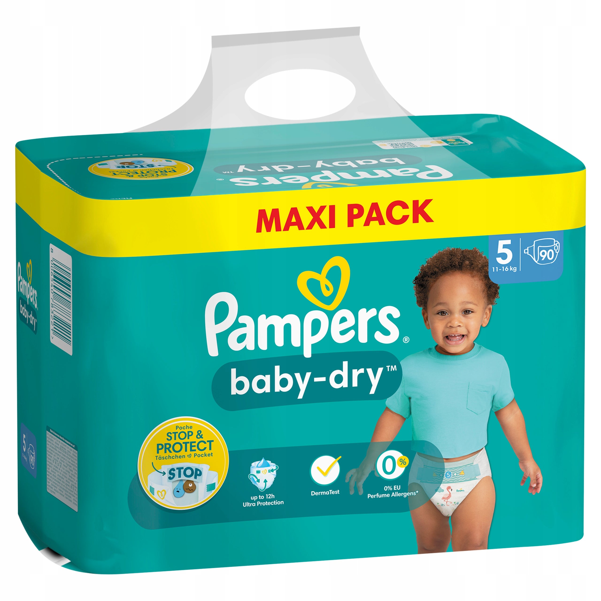 Diapers Pampers Active Baby dry 5 90 pcs