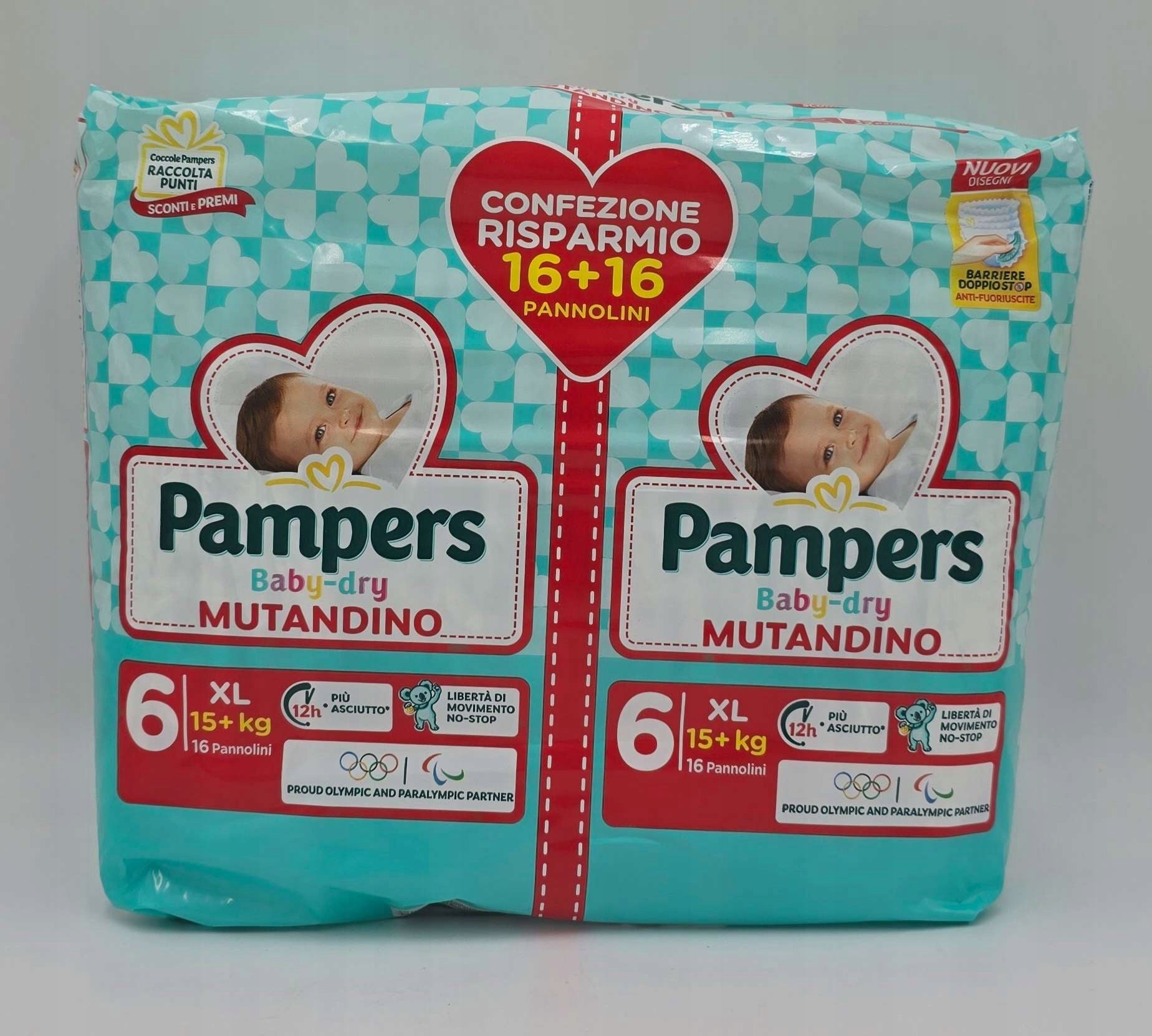 Diapers Pampers Baby-Dry Size 6 32 pcs.