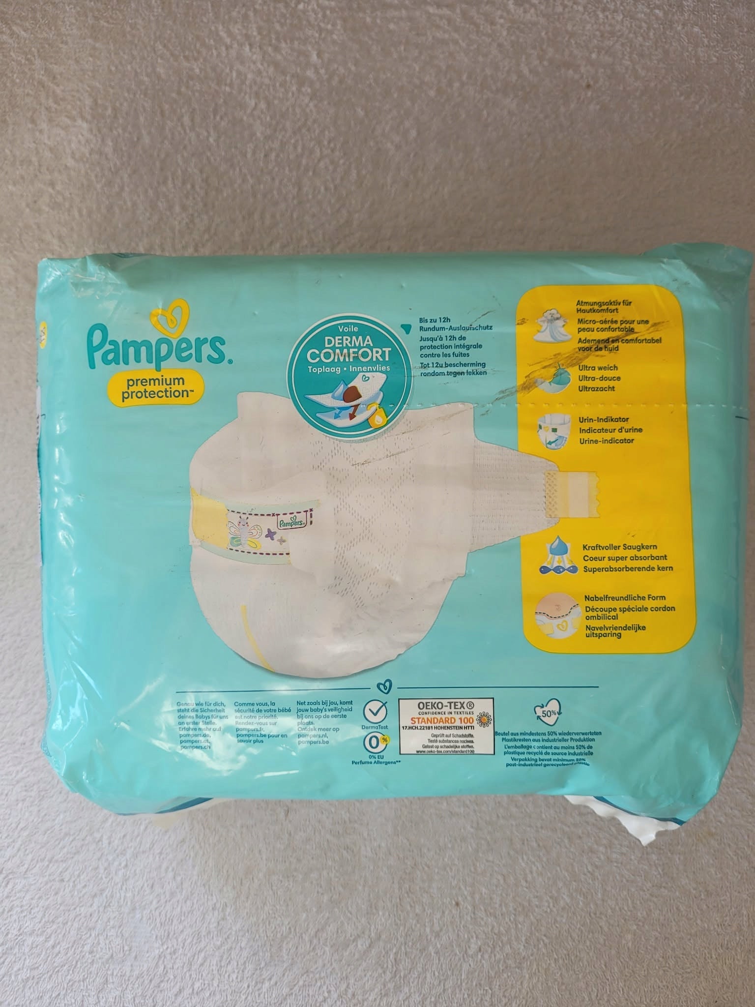 Diapers Pampers Premium Protection Size 2 30 pcs Brand Pampers