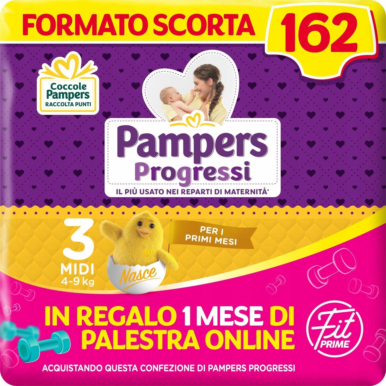Diapers Pampers Progressi Size 3 27 pcs.