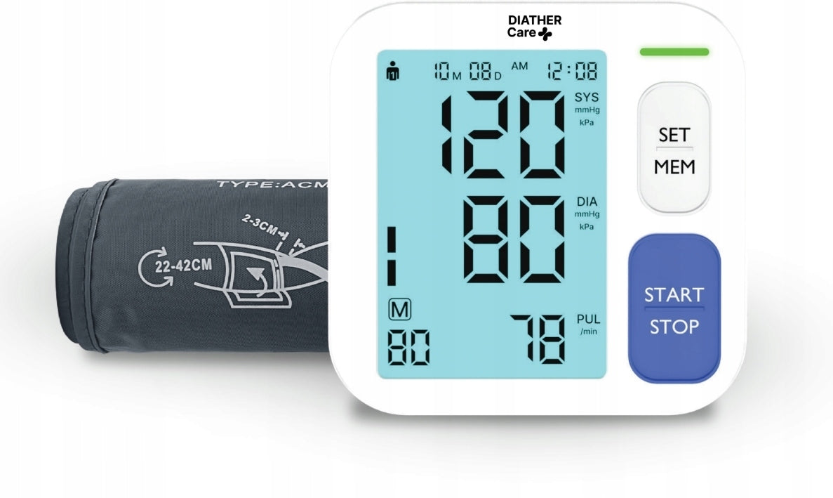 Diather Care shoulder blood pressure monitor 1 pc. Medical device yes