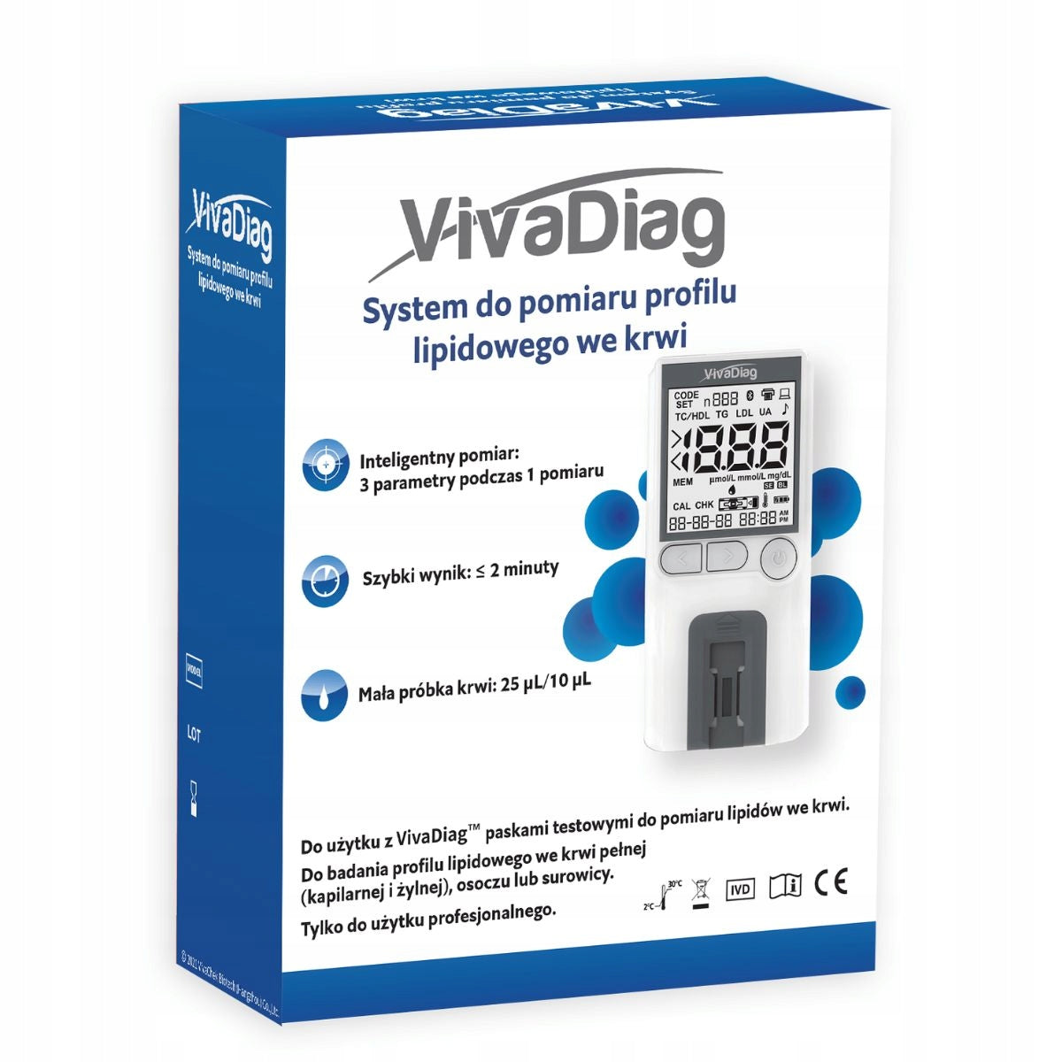 Diather ViVaDiag lipid profile measuring apparatus