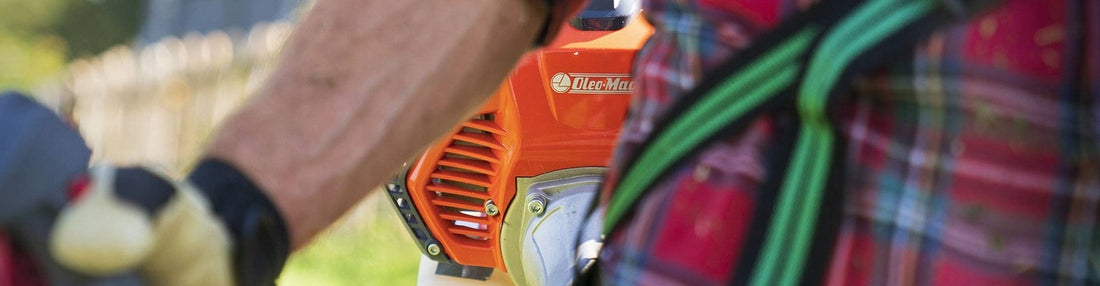 Diesel Scythe Garden Trimmer Oleo Mac BCH 500 Very Strong Set Packaging status original