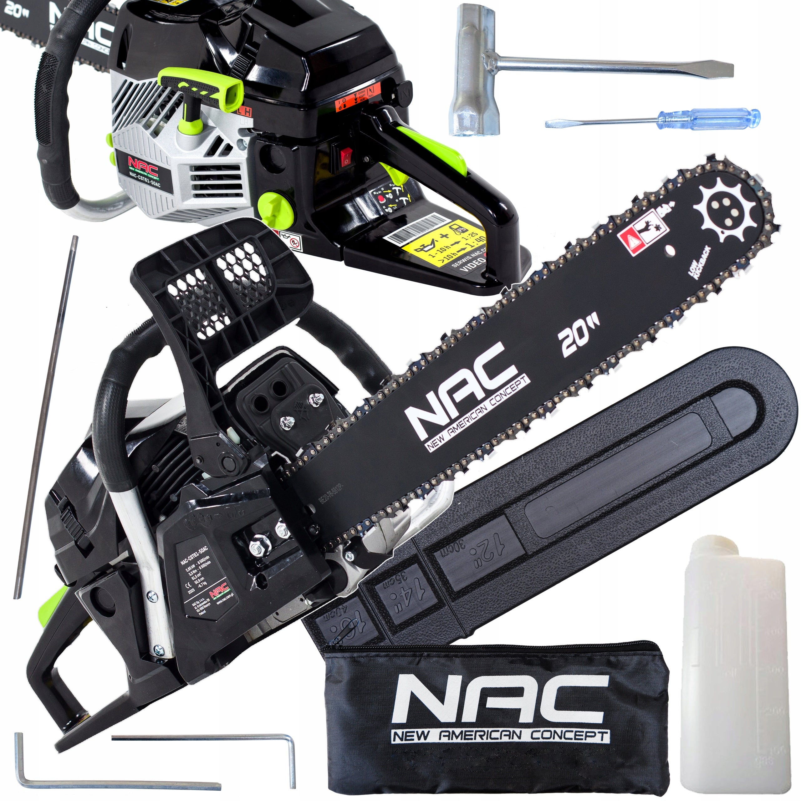 Diesel chainsaw NAC CST61-50AC 3,8HP 50