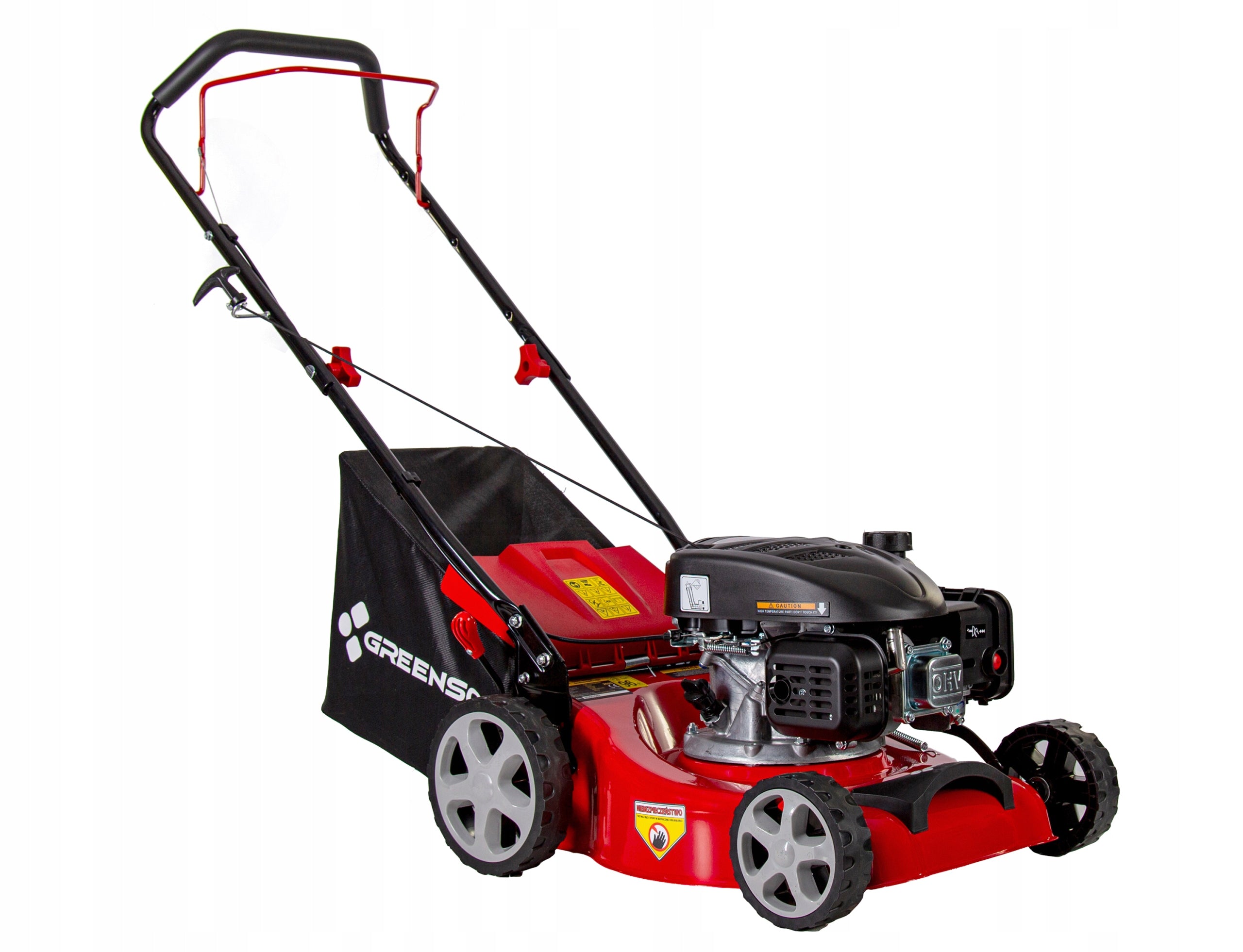 Diesel mower 2,8 HP engine Loncin width 40 cm Greenso KS41-L123 Basket capacity 45 l