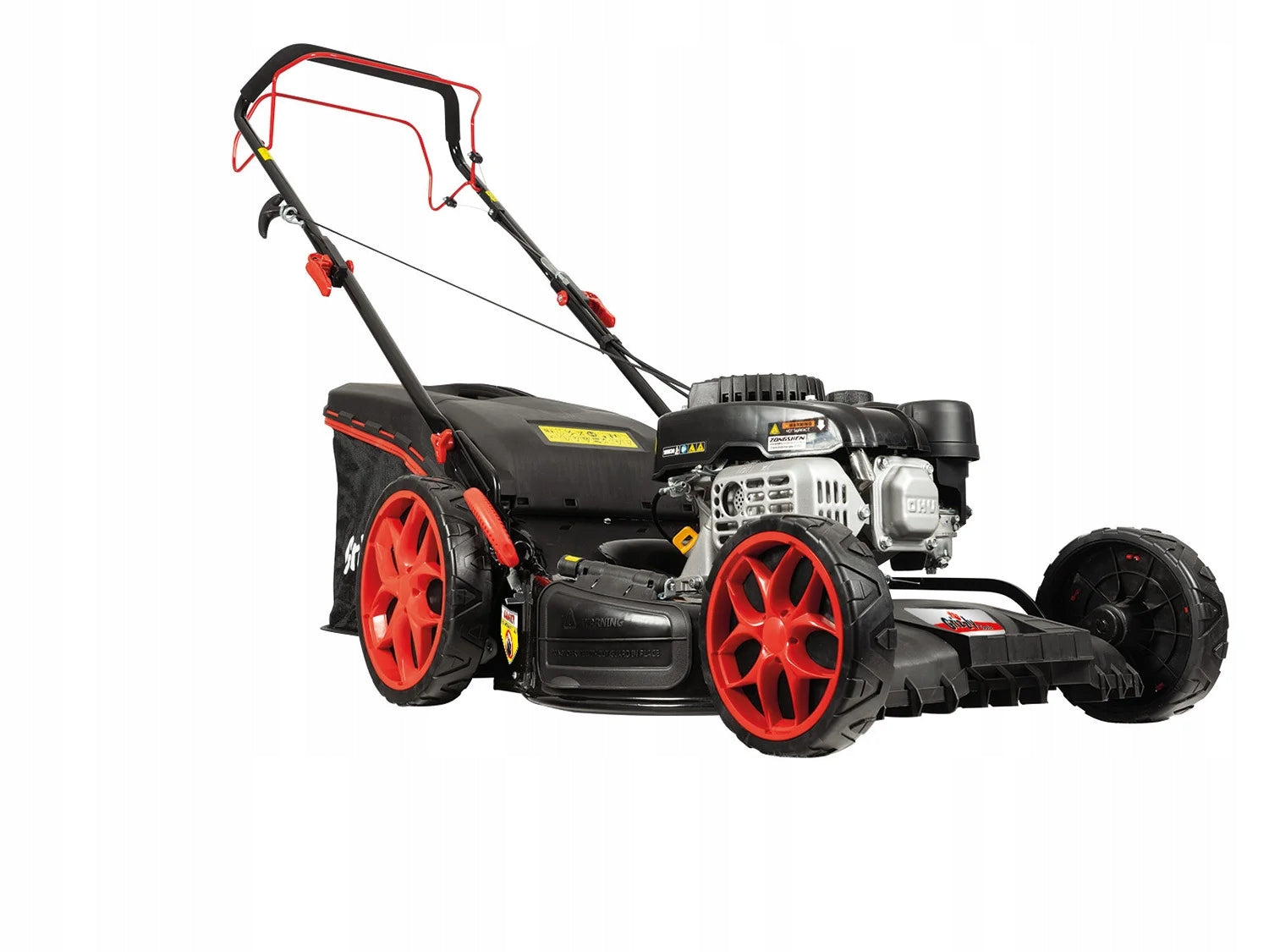 Diesel mower GRIZZLY with drive basket Petrol 70L 3,7km 51 cm 171 cm³ Packaging status original