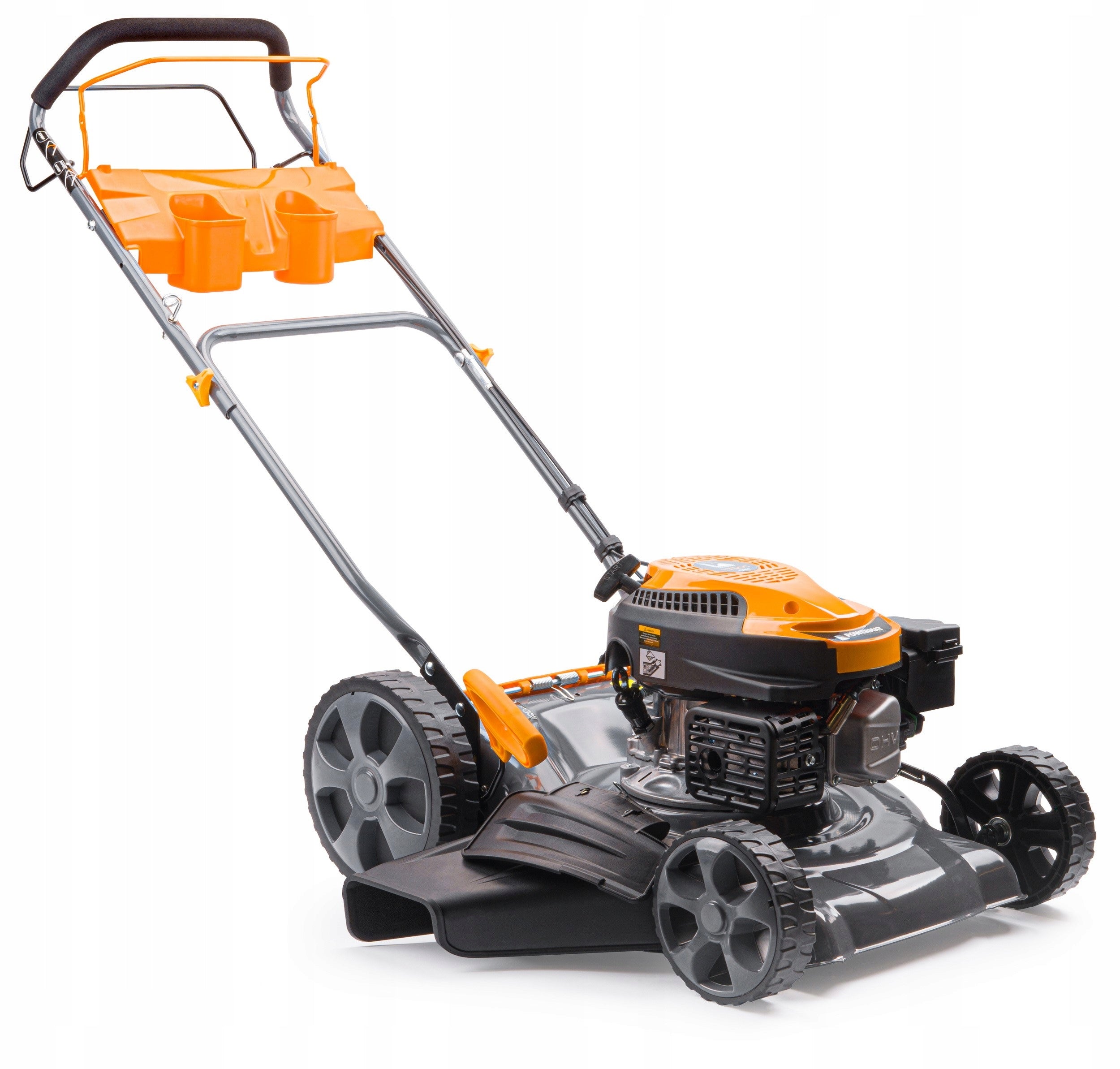 Diesel mower Powermat 6 HP with basket 62 l width 46 cm wheel drive Manufacturer code Powermat PM-KSS-6S