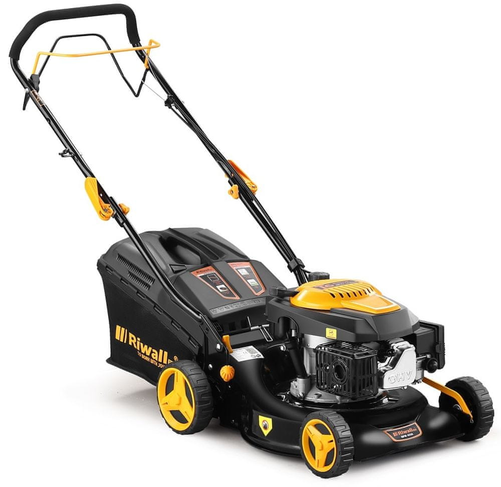 Diesel mower Riwall 4234 / 4235 with 45l 42 cm drive Brand Riwall