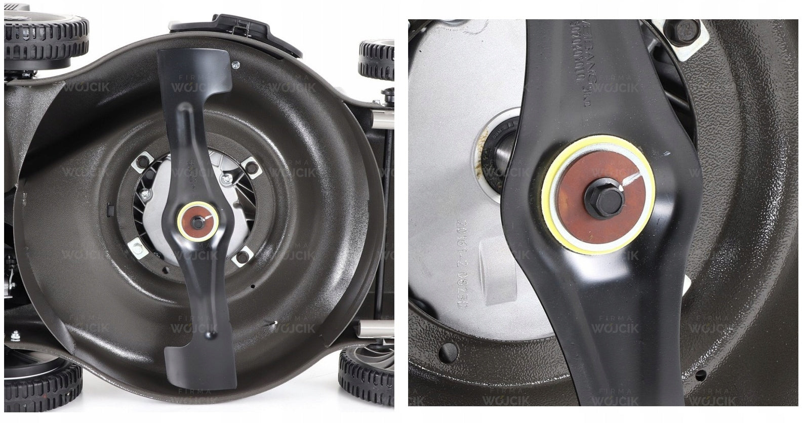Diesel mower WEIBANG WB537SC V drive 3 gears No belts SHAFT CARDAN Series WB537SC V 3IN1