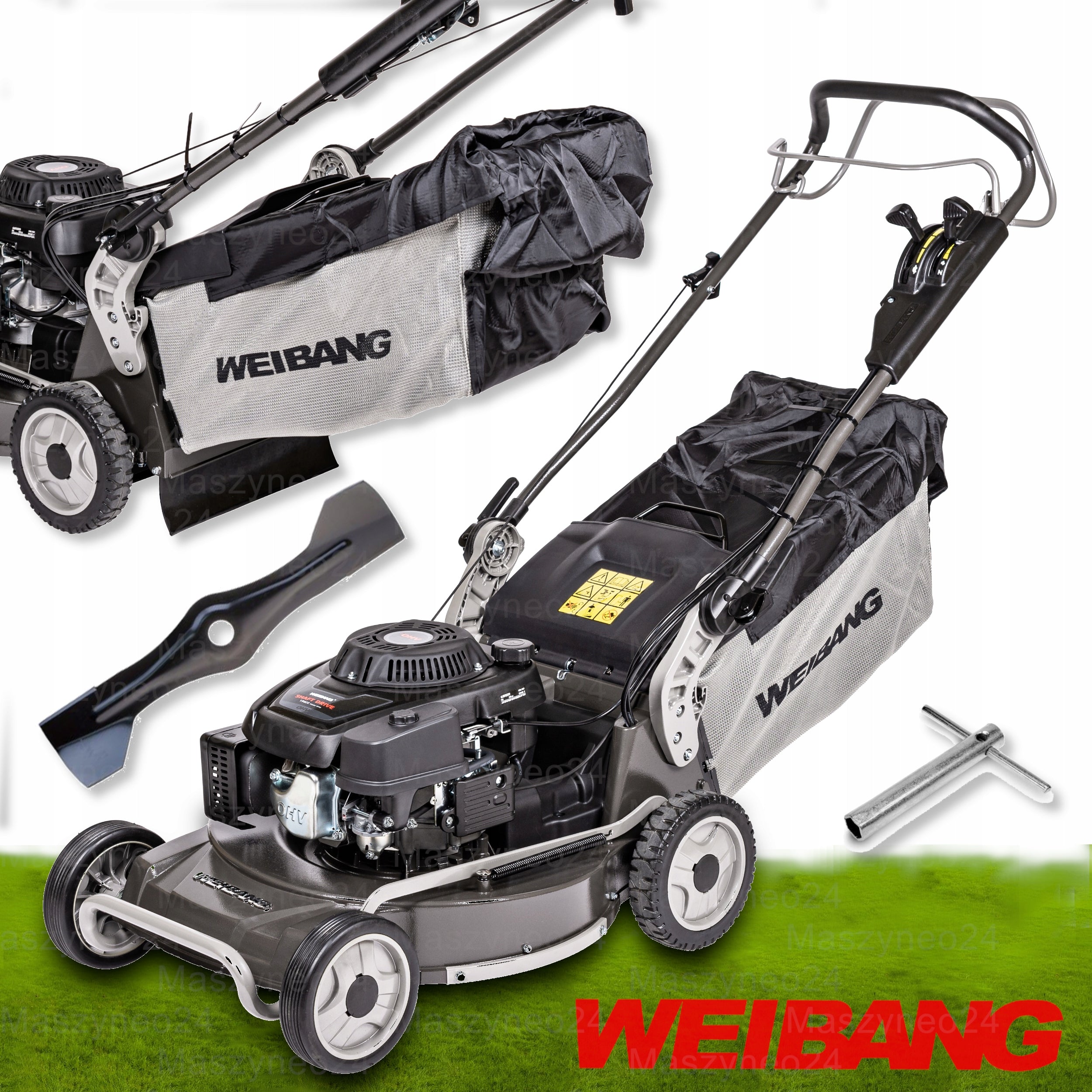 Diesel mower Weibang WB537SC V AL Brand Weibang