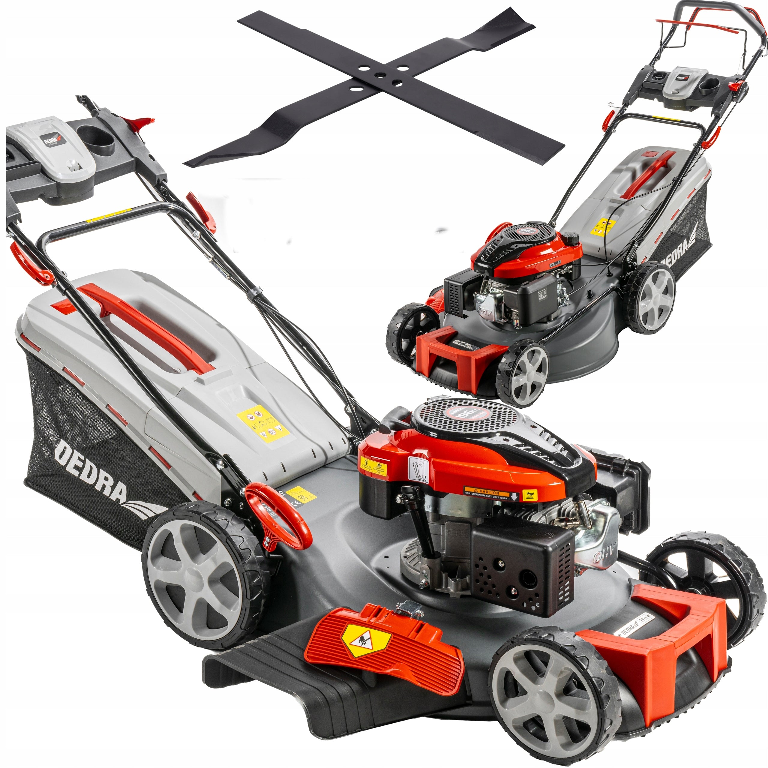 Diesel mower with GT drive LONCIN 196 cm³ 3,5kW Mulching 56cm DEDRA