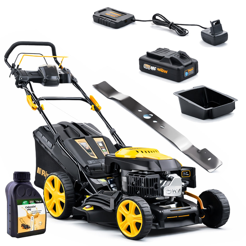 Diesel mower with Riwall PRO RPM 4735 E electric start