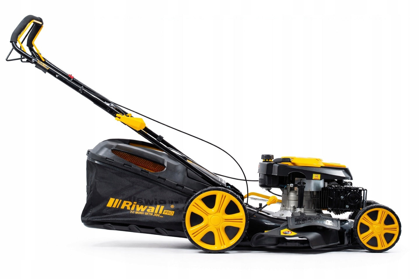 Diesel mower with Riwall RPM 4735 52cm wheel drive 146 cm³ Packaging status original