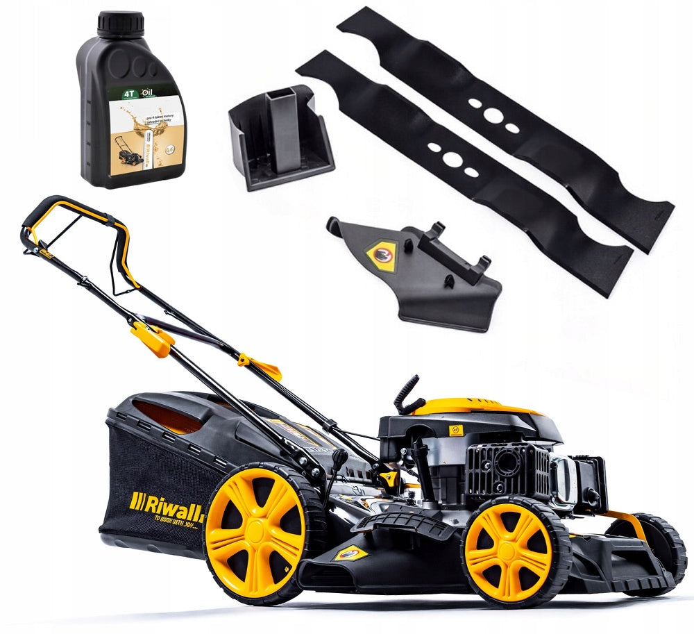 Diesel mower with Riwall RPM 4735 52cm wheel drive 146 cm³