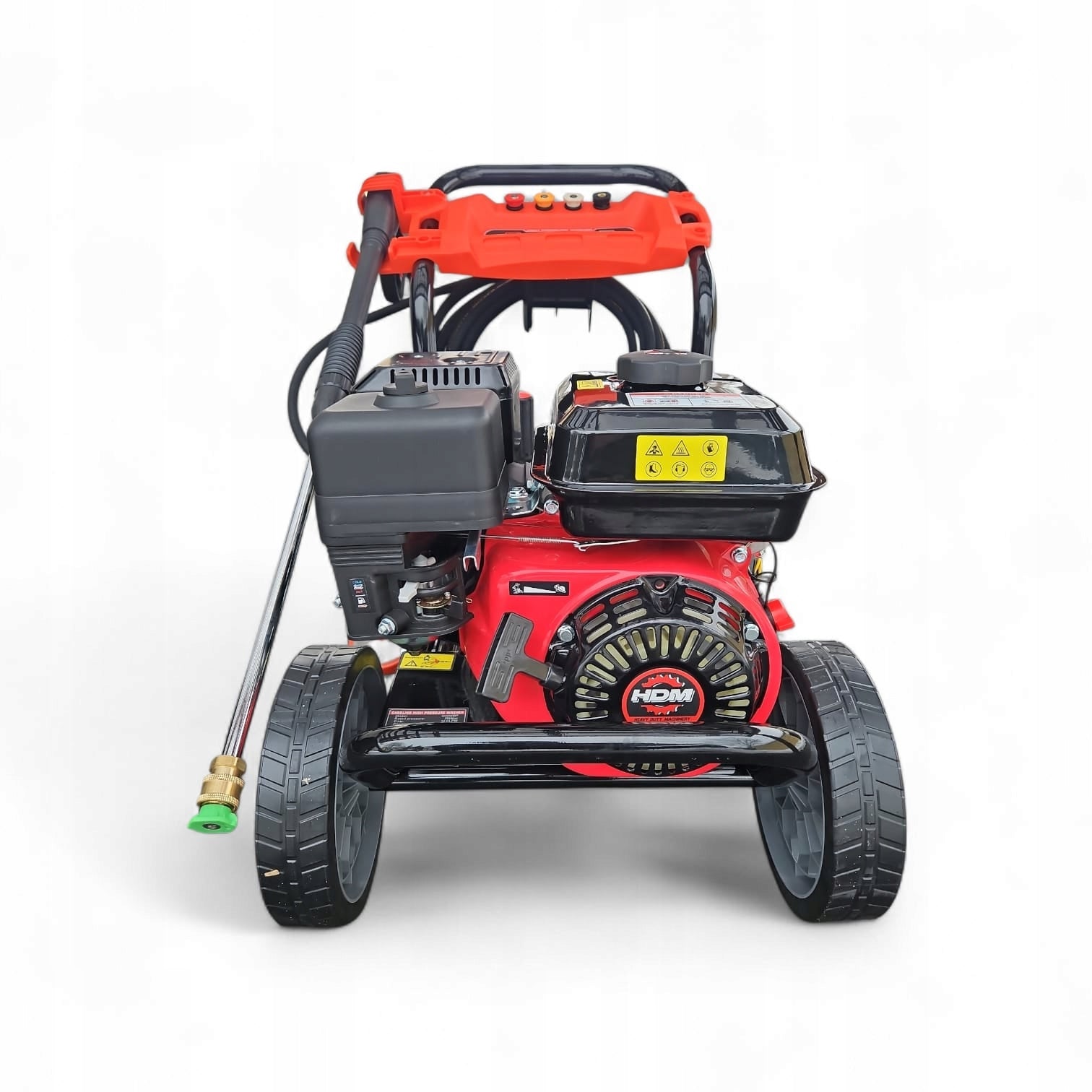 Diesel pressure washer 200bar connecting rod pump brass 8KM 5 x nozzles Packaging status original