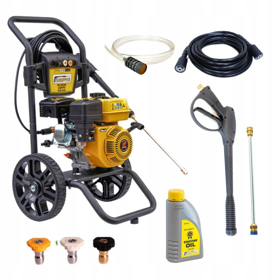 Diesel pressure washer W3200HB WASPPER LONCIN 220 bar up to 9,6 L minute