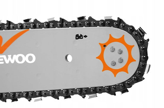 Diesel saw Daewoo DACS 5820XT 50cm with starter POWERFUL + accessories European emissions standard EURO 5